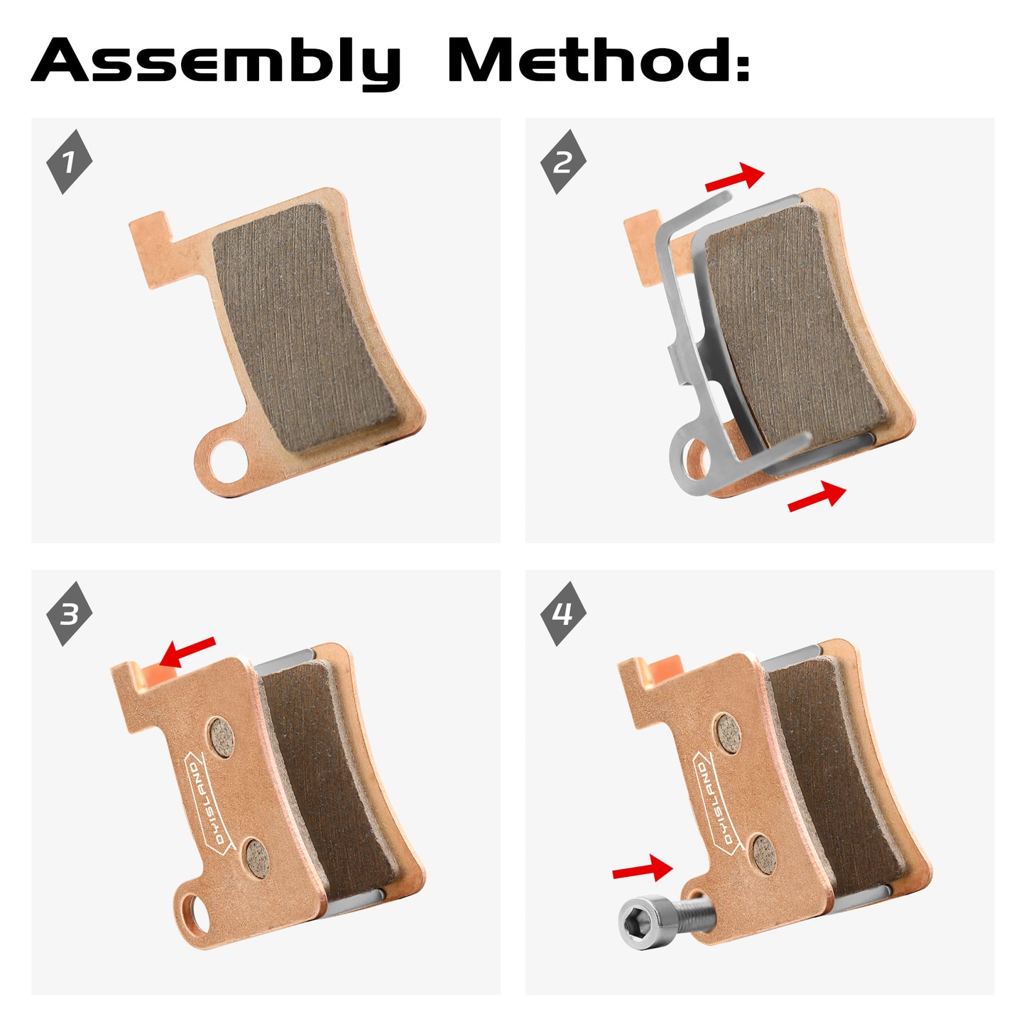 DYISLAND MT600  Disc Brake Pad