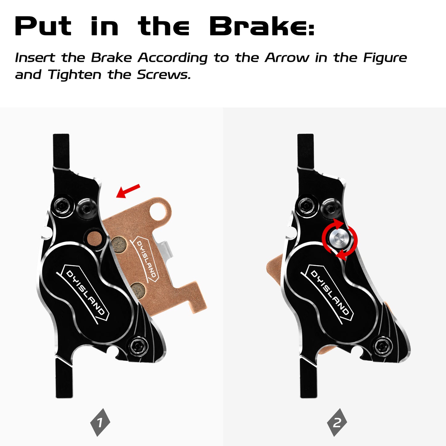 DYISLAND MT600  Disc Brake Pad